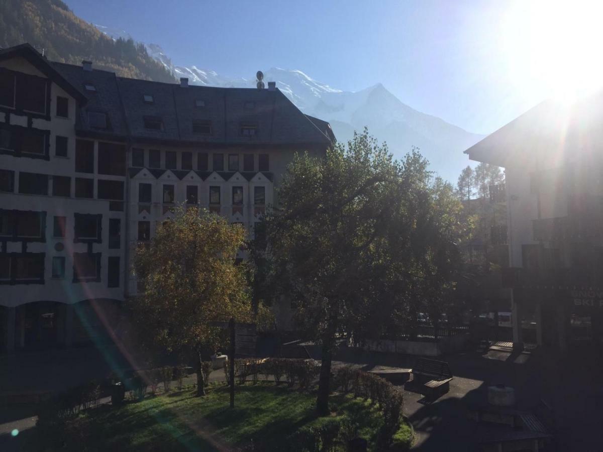 Studio Vue Mont Blanc Chamonix Mont Blanc Exterior foto